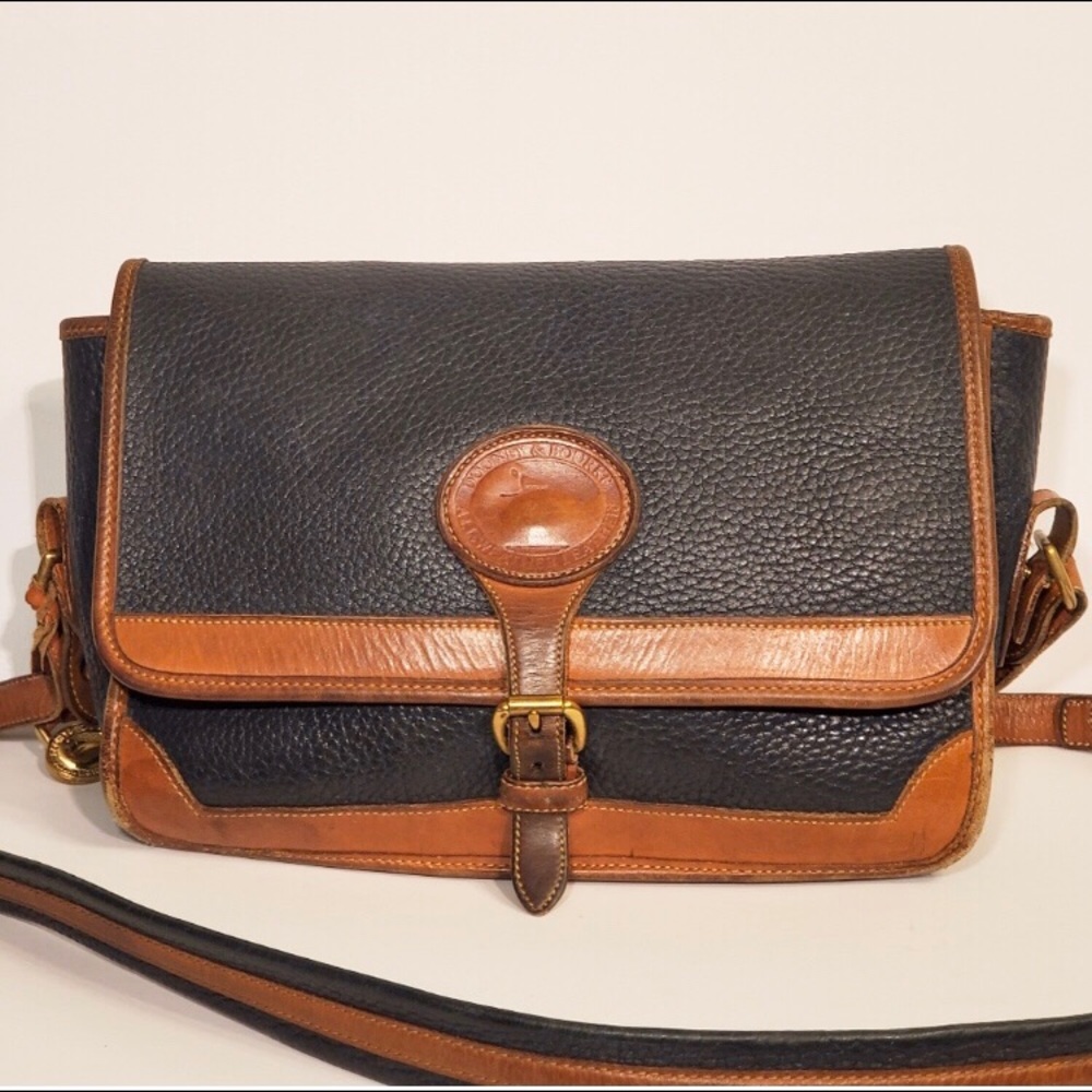 DOONEY & BOURKE-vintage all weather leather bag.